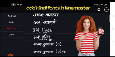 add hindi, tamil and bengali text fonts in kinemaster